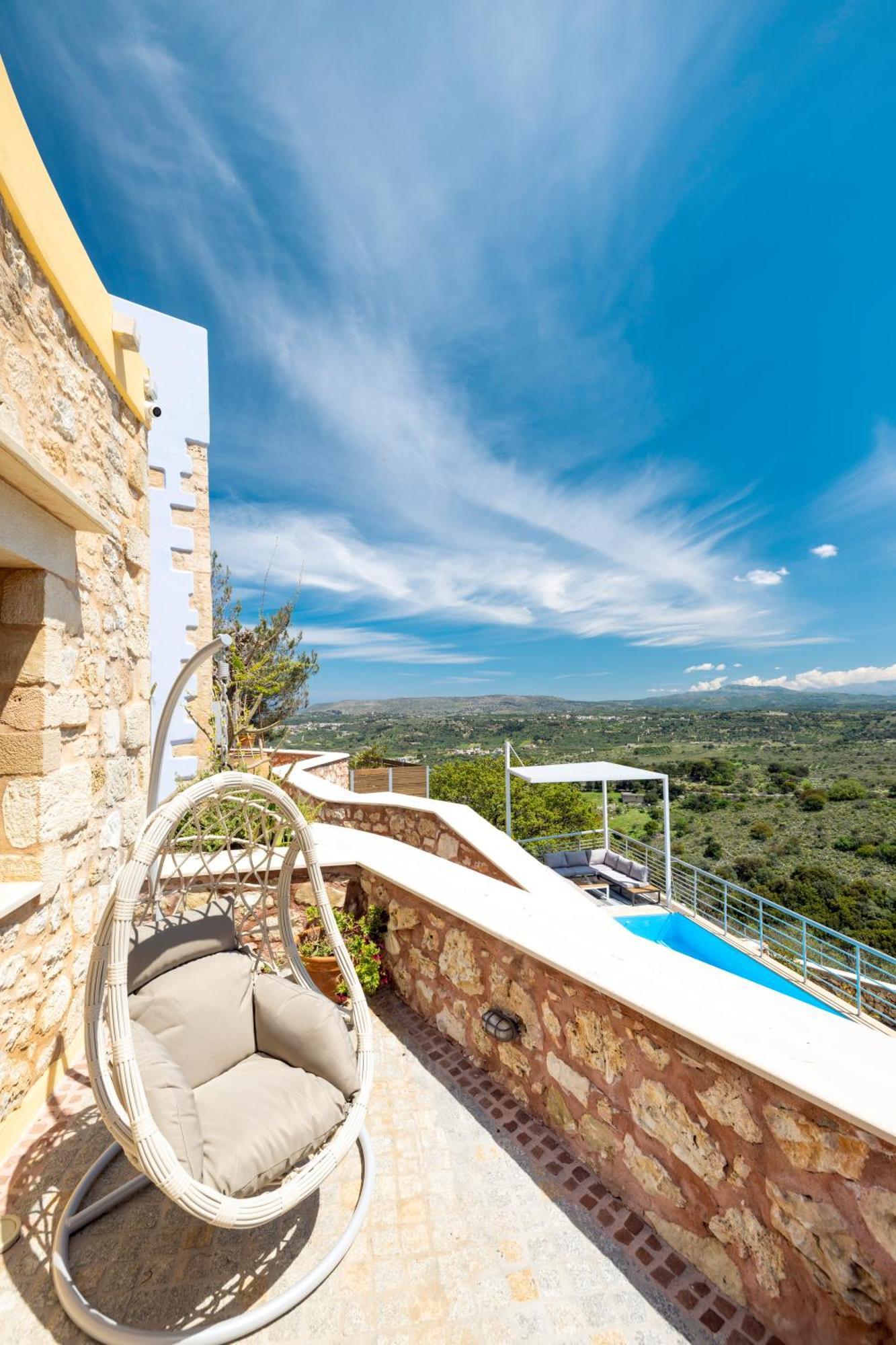 Dream View Villa Kástellos Exterior foto